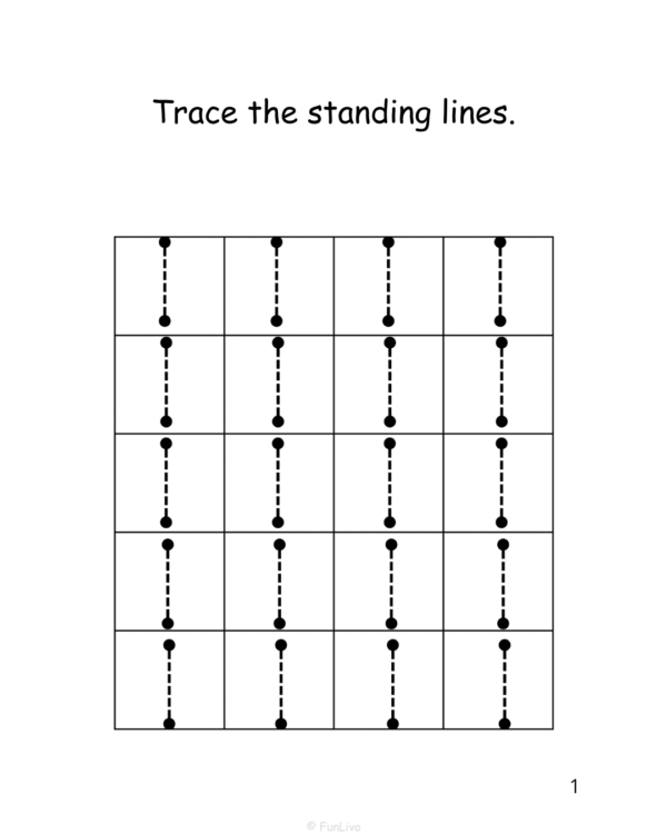 Alphabet & Line Tracing Workbook for Kids Printable PDF