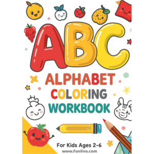 ABC Alphabet Coloring Book for Kids