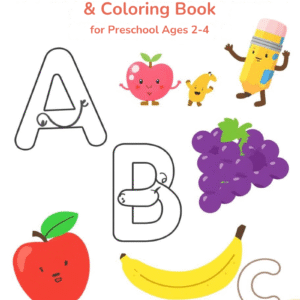 Alphabet-Tracing-and-Coloring-Book-Age-2-to-4-years for Preschool and Nursery Kids