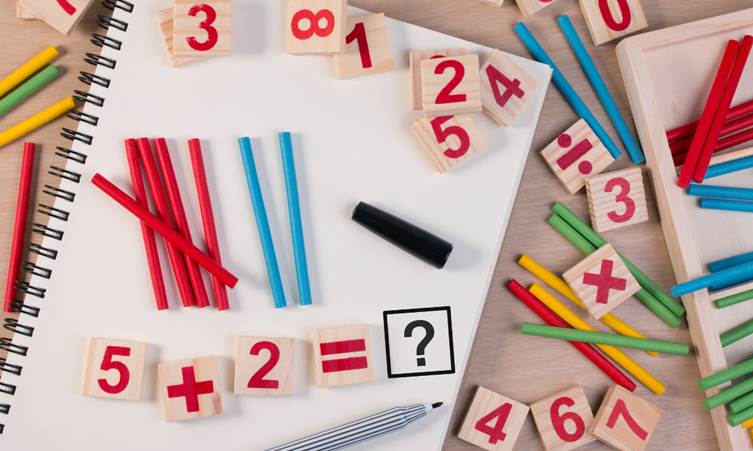 image of maths numbers: Number 1-20 worksheets for kindergarten PDF to build counting