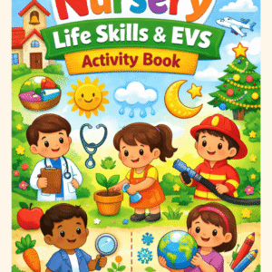 Worksheet Images of Nursery EVS Activity Book Age 3–5 | Life Skills Workbook