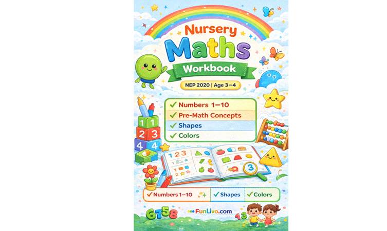 nursery maths worksheet number tracing counting shapes and pre math concepts for preschool kids india