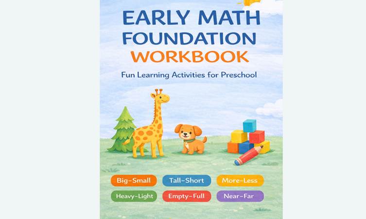 early math foundation activities for the nursery math syllabus worksheet for preschool children