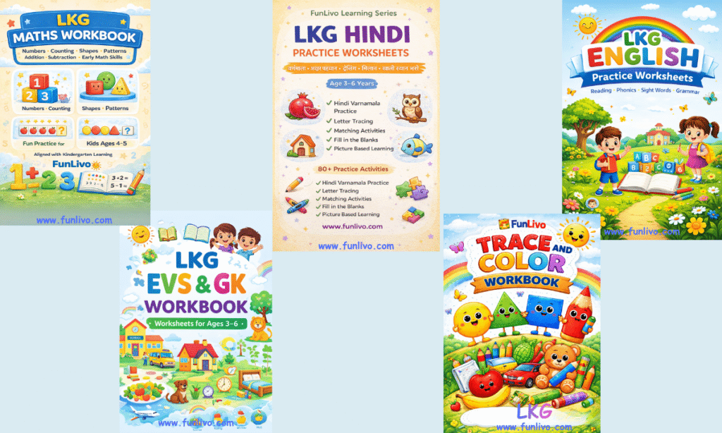 Complete LKG Learning Bundle (450+ Worksheets)