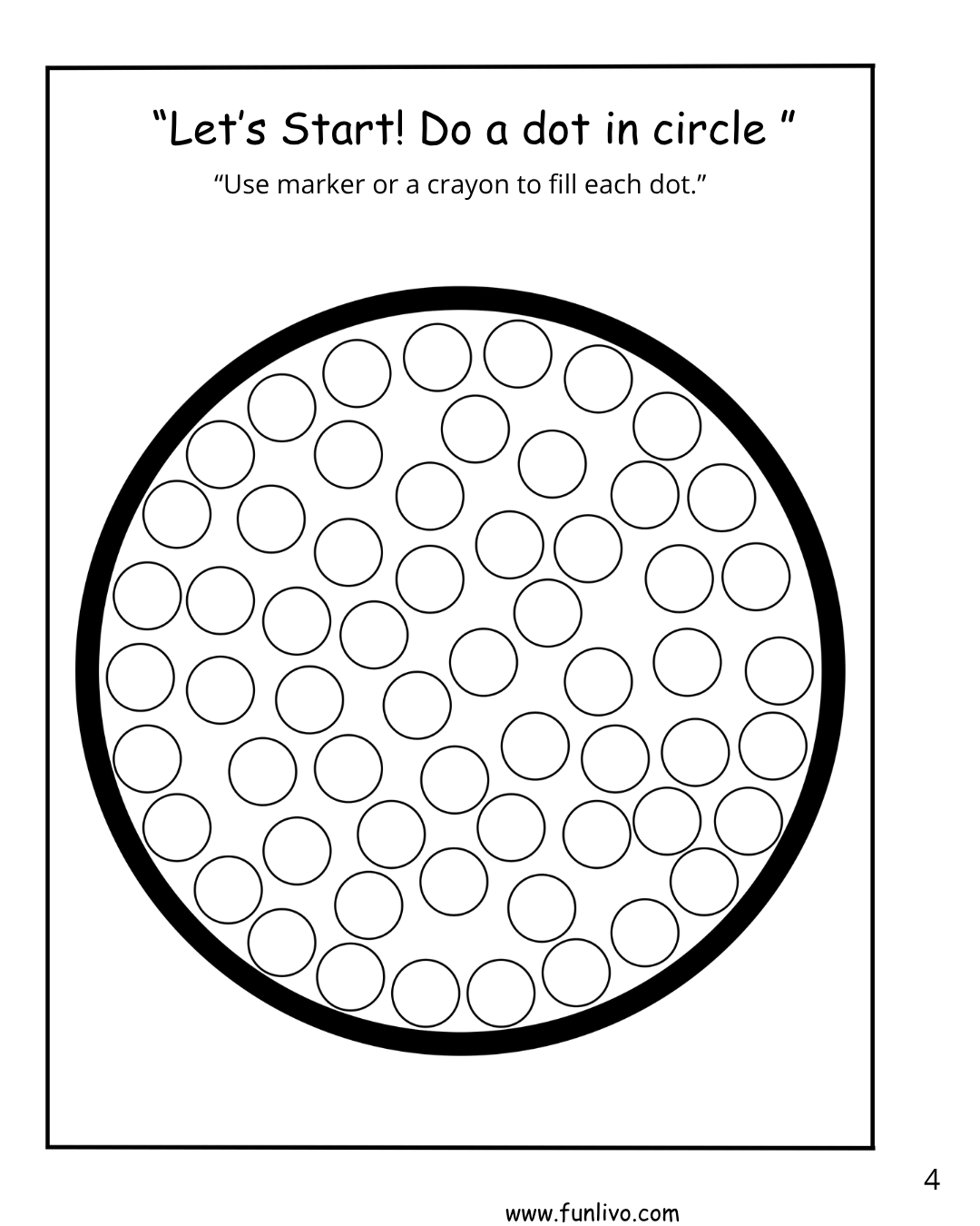 30 Days Pencil Control Program Worksheets PDF for Kids (Ages 3–4) - Image 4