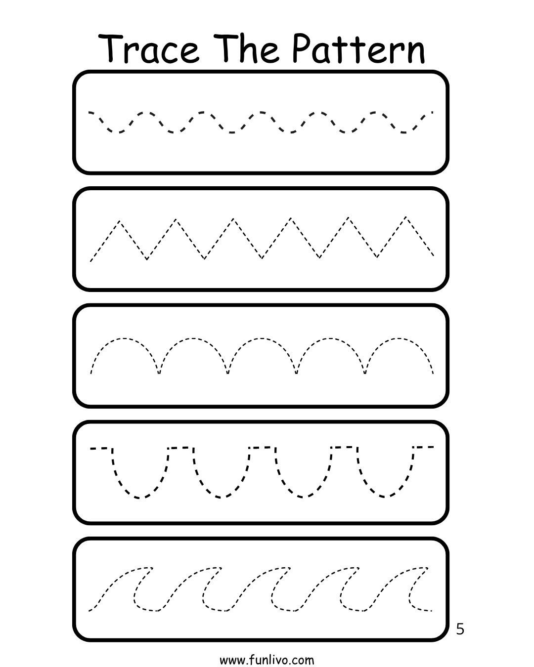 30 Days Pencil Control Program Worksheets PDF for Kids (Ages 3–4) - Image 5