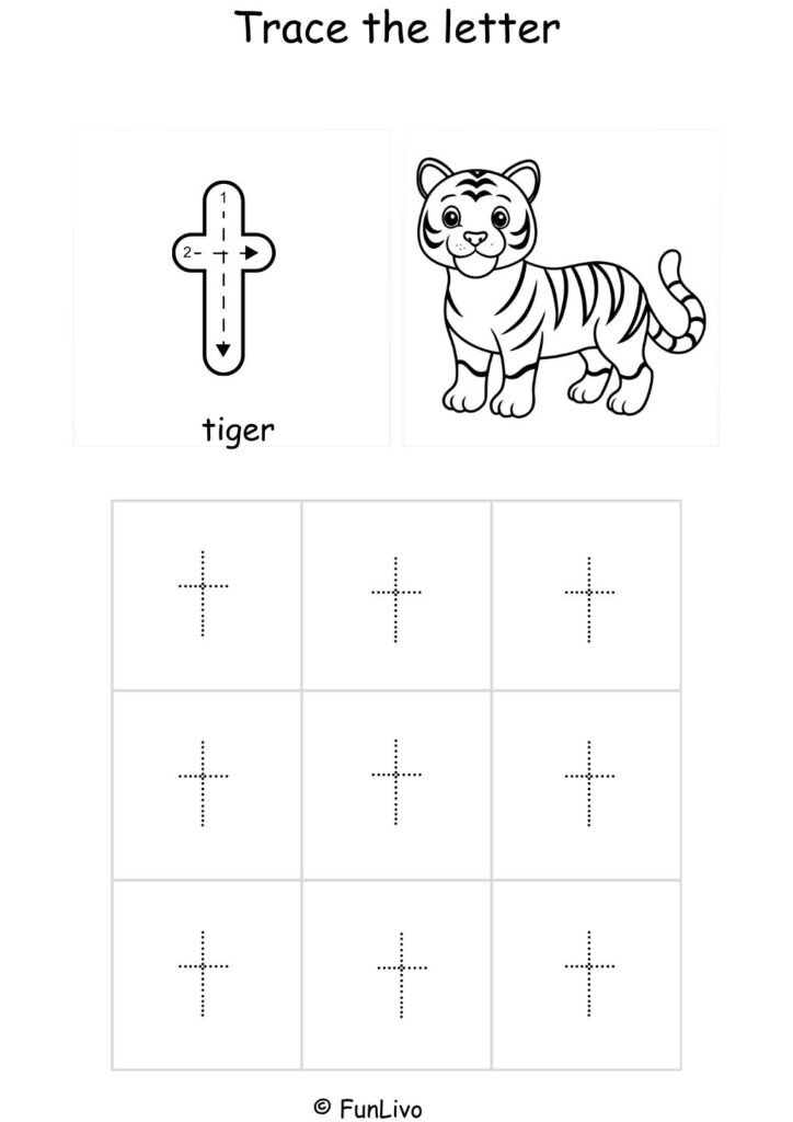 Lowercase Letter Tracing Worksheet