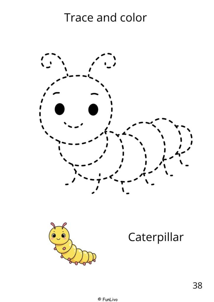 Download Free Caterpillar Worksheet