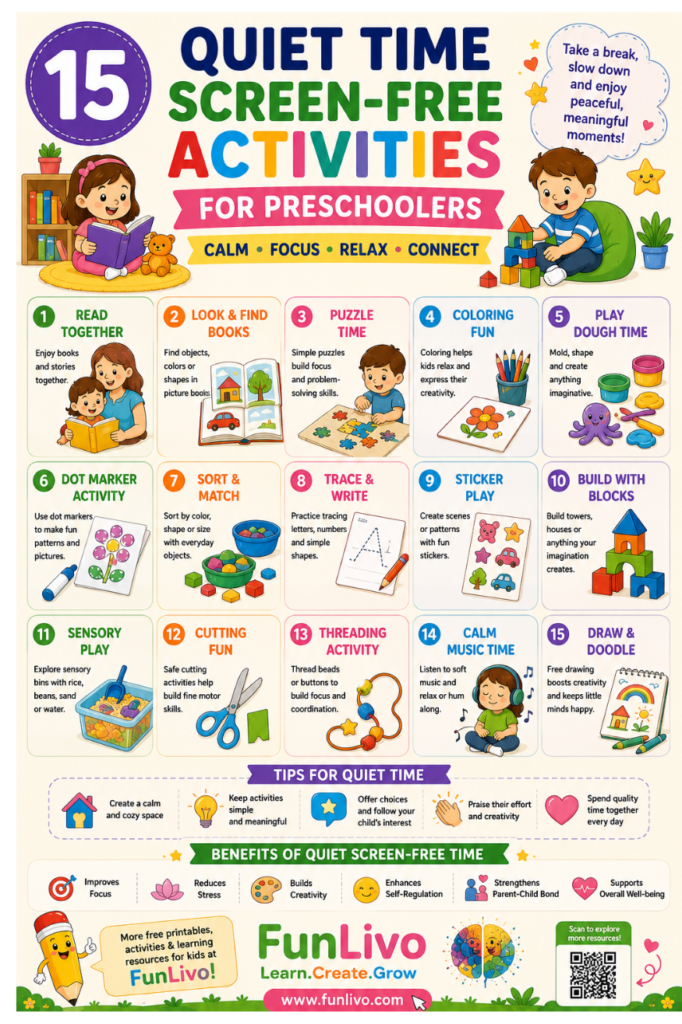 Download Free 15 Quiet-Time Screen-Free Activities