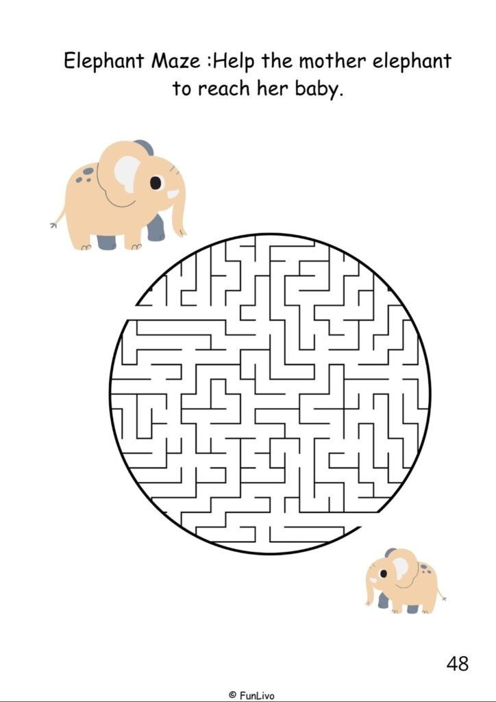 Download Free Elephant Maze