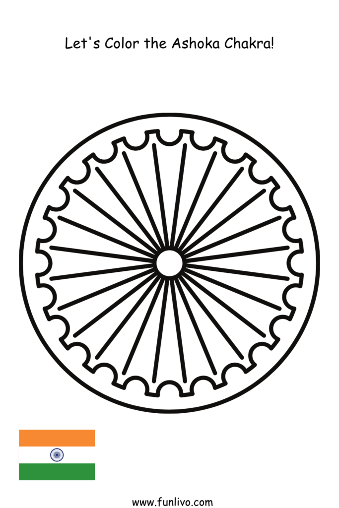 Download Free Ashoka Chakra Worksheet