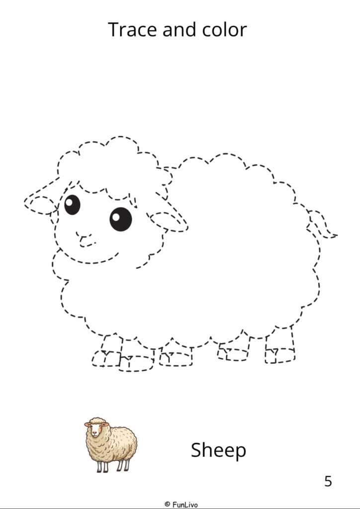 Download Free Sheep Worksheet