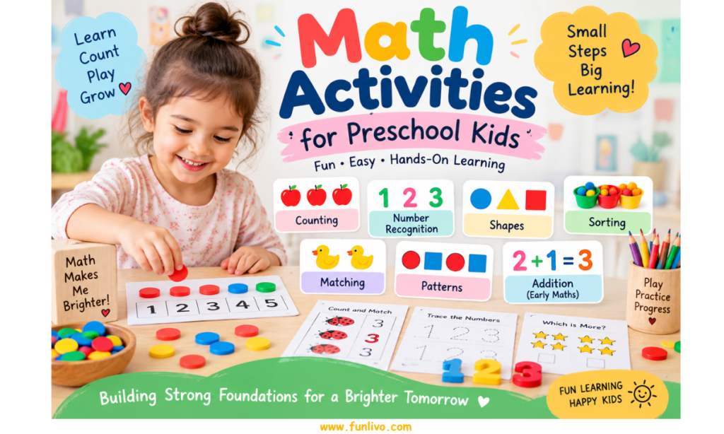 Math Activities for Preschool Kids: Fun and Easy Learning Ideas